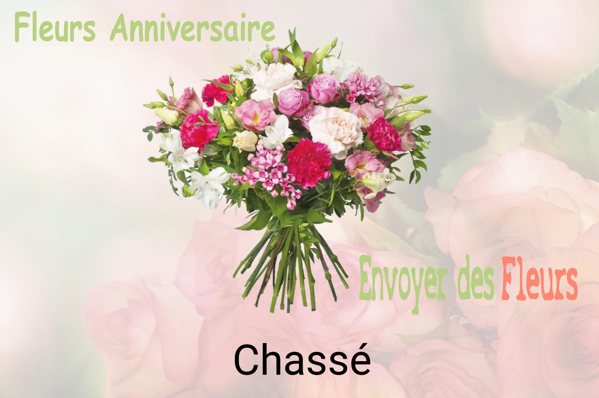 Bouquet de fleurs d’anniversaire livré à Chassé
